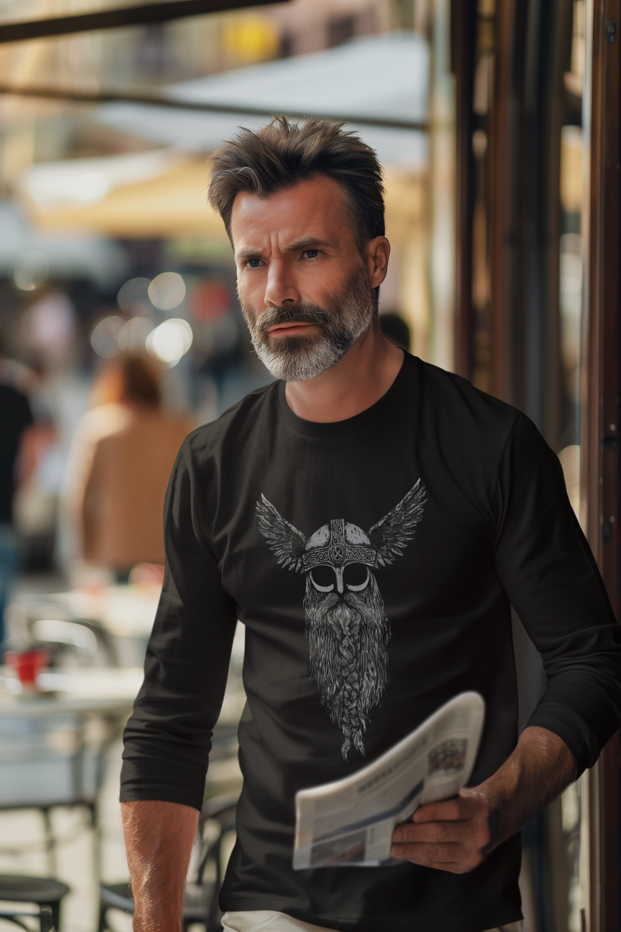 Bold Viking T-Shirt - Embrace Strength and Resilience with Unique Design