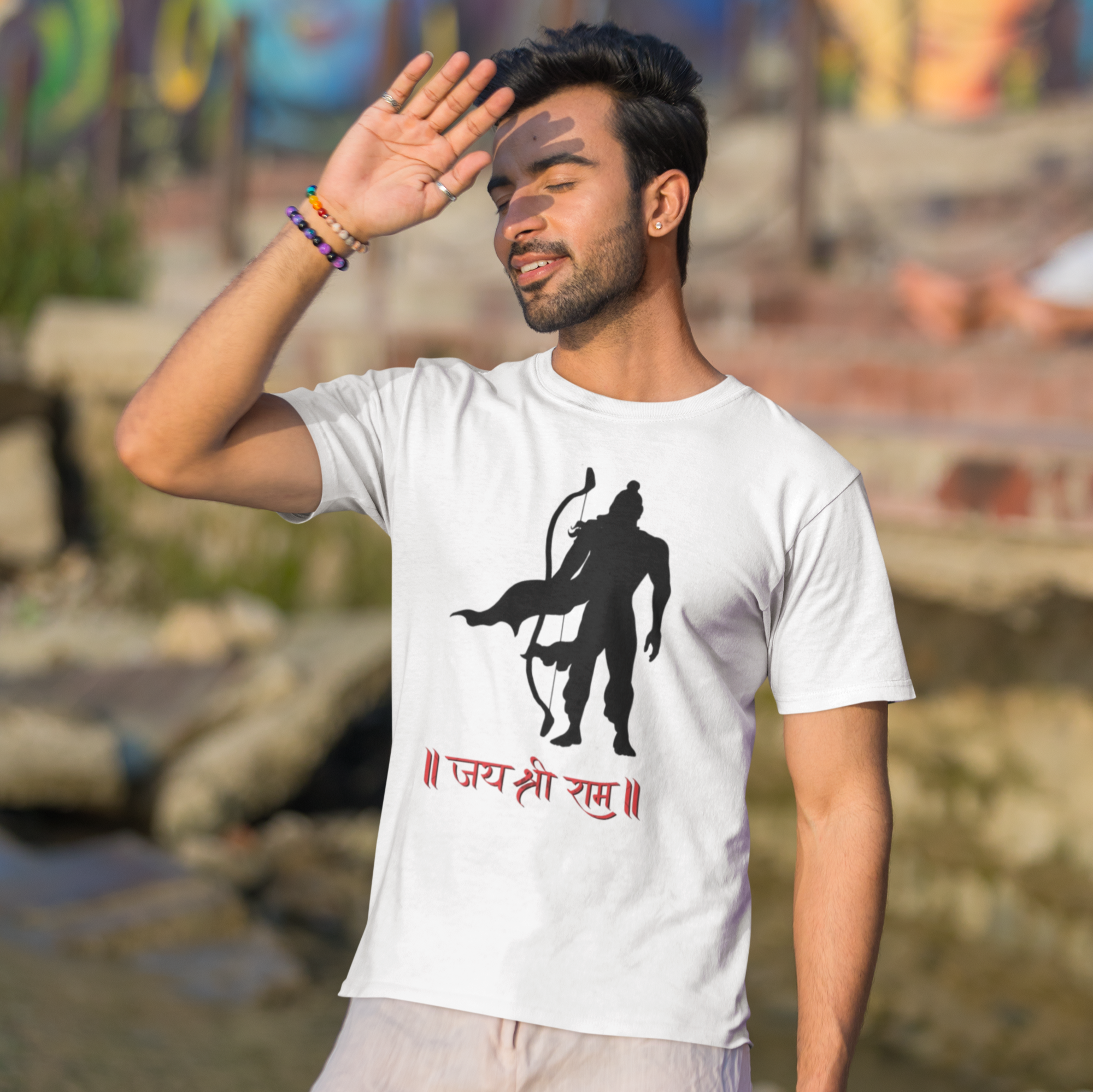 DivineRam™ T-Shirt – Embrace the Power and Grace of Lord Ram