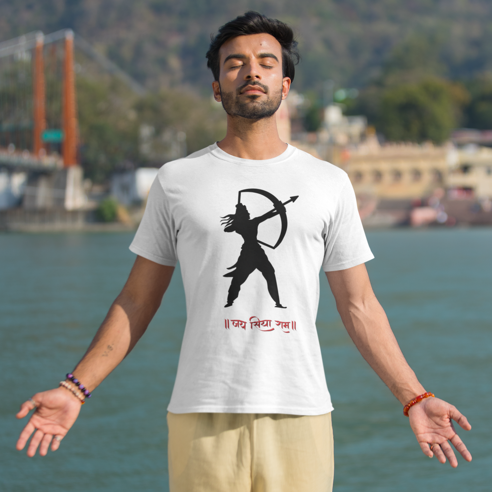 RamBhakti™ T-Shirt – Wear the Strength and Devotion of Lord Ram