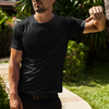 Scaleuplife Signature Solid Black T-Shirt – Elevate Your Style